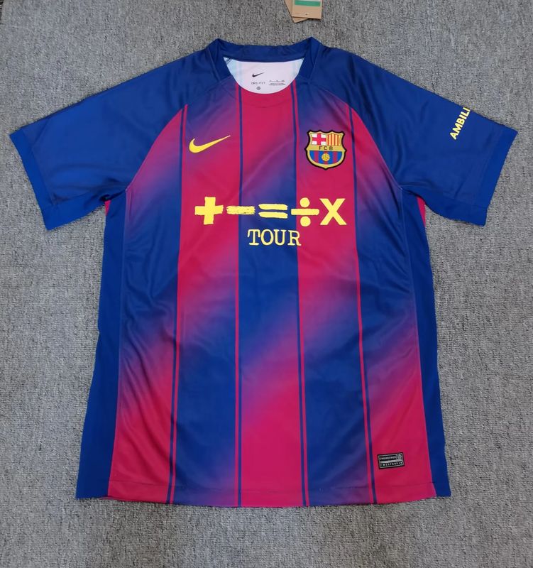 Barcelona Ed Sheeran Tour Special Fan Jersey