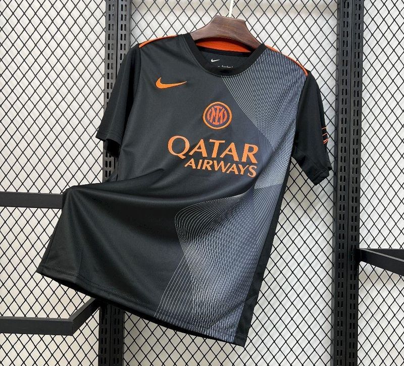 Inter Milan Black, Grey and Orange Special Fan Jersey Inter Milan Black, Grey and Orange Special Fan Jersey