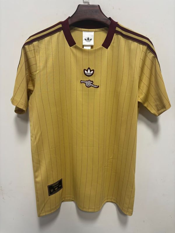 Arsenal Mustard Icon Special Fan Jersey Arsenal Mustard Icon Special Fan Jersey