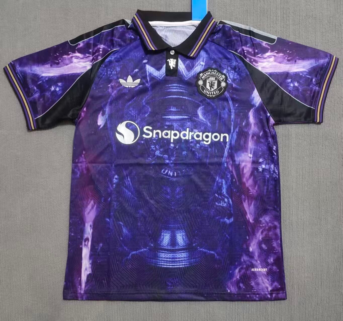 Man United Purple Trophy Special Fan Jersey