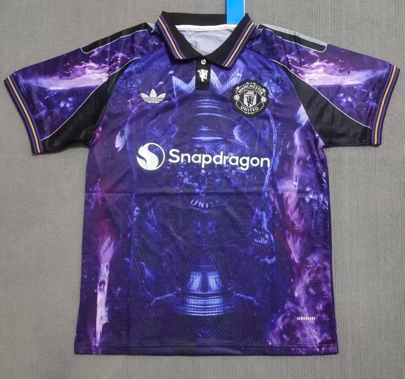 Man United Purple Trophy Special Fan Jersey Man United Purple Trophy Special Fan Jersey