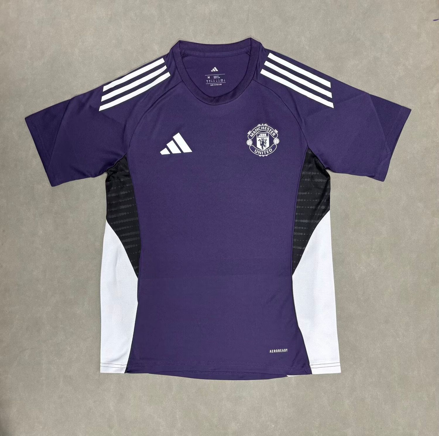 Man United Purple, Black and White Special Fan Jersey Man United Purple, Black and White Special Fan Jersey