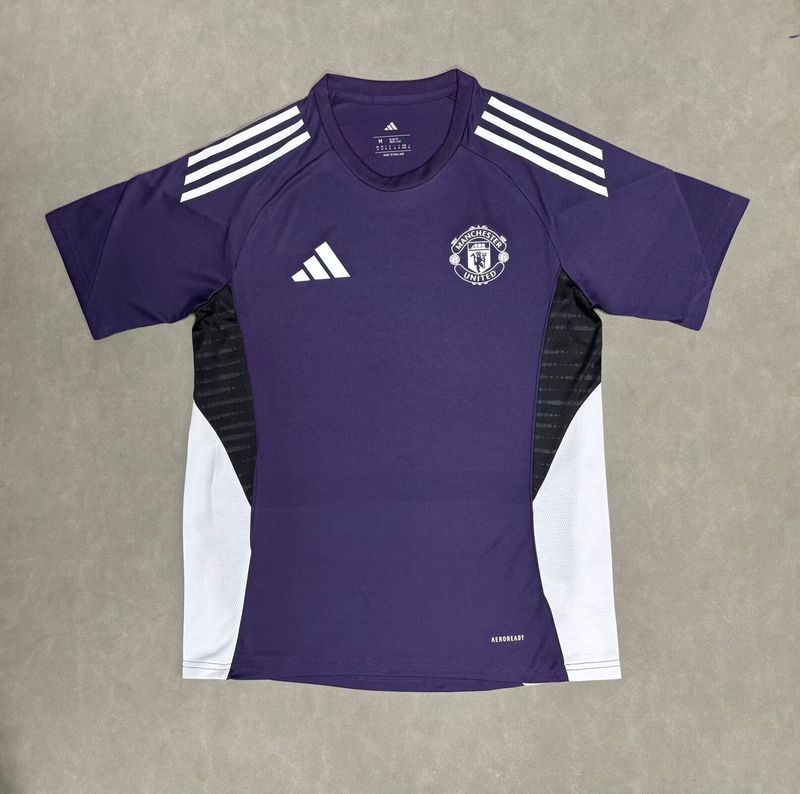 Man United Purple, Black and White Special Fan Jersey Man United Purple, Black and White Special Fan Jersey