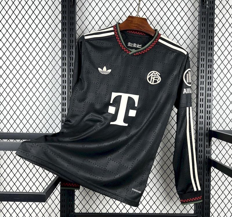 Bayern Munich Third Long Sleeve Fan Version Bayern Munich Third Long Sleeve Fan Version