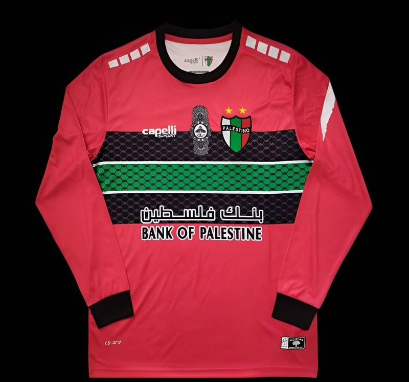 Palestine Red Long Sleeve Fan Jersey Palestine Red Long Sleeve Fan Jersey