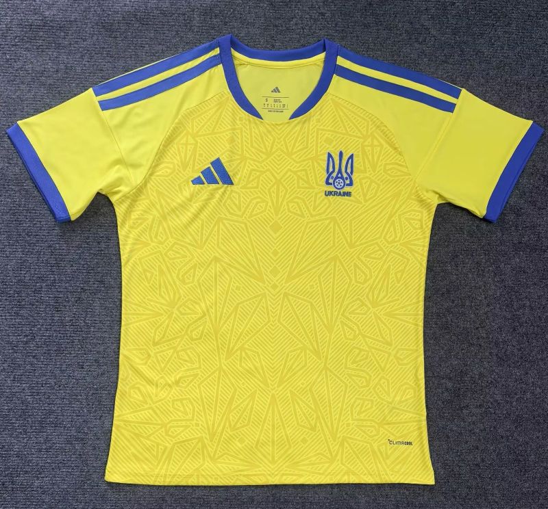 Ukraine Home Stadium Jersey Ukraine Home Stadium Jersey