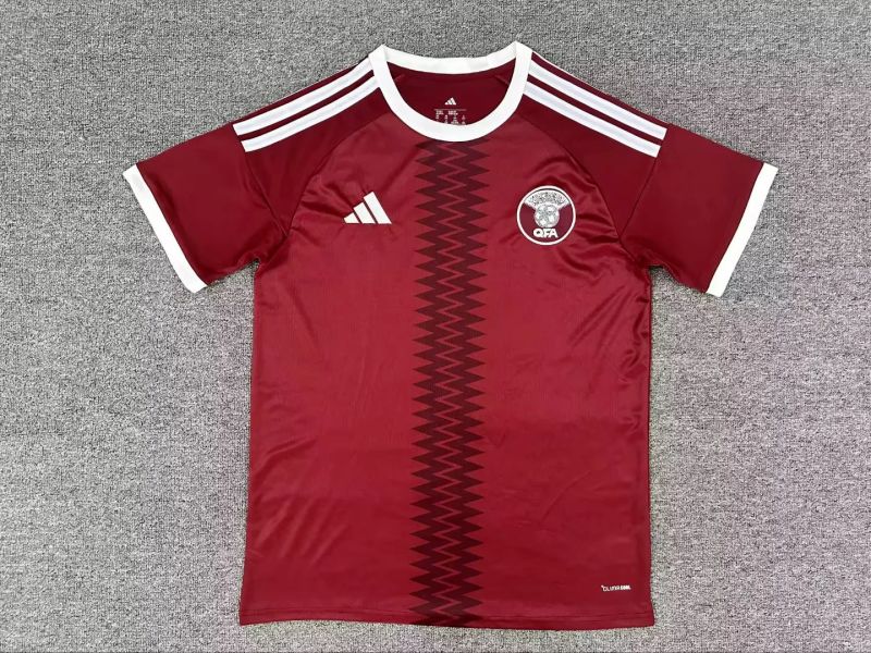 Qatar Home Stadium Jersey Qatar Home Stadium Jersey