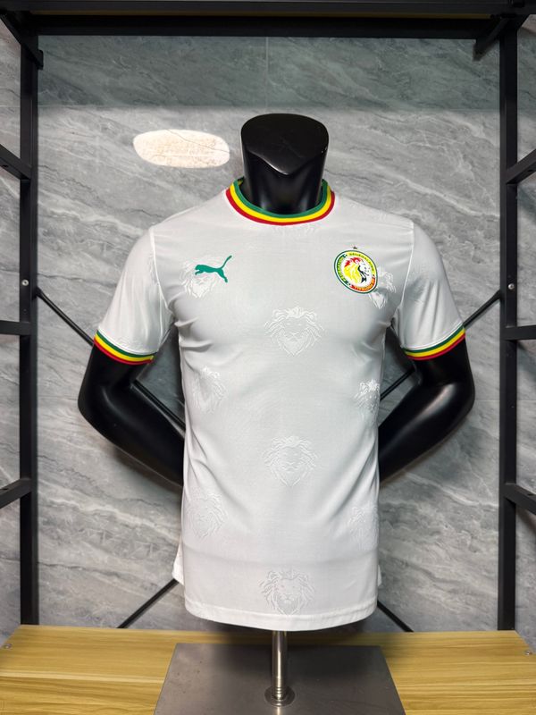 Senegal White Special Vapor Jersey Senegal White Special Vapor Jersey