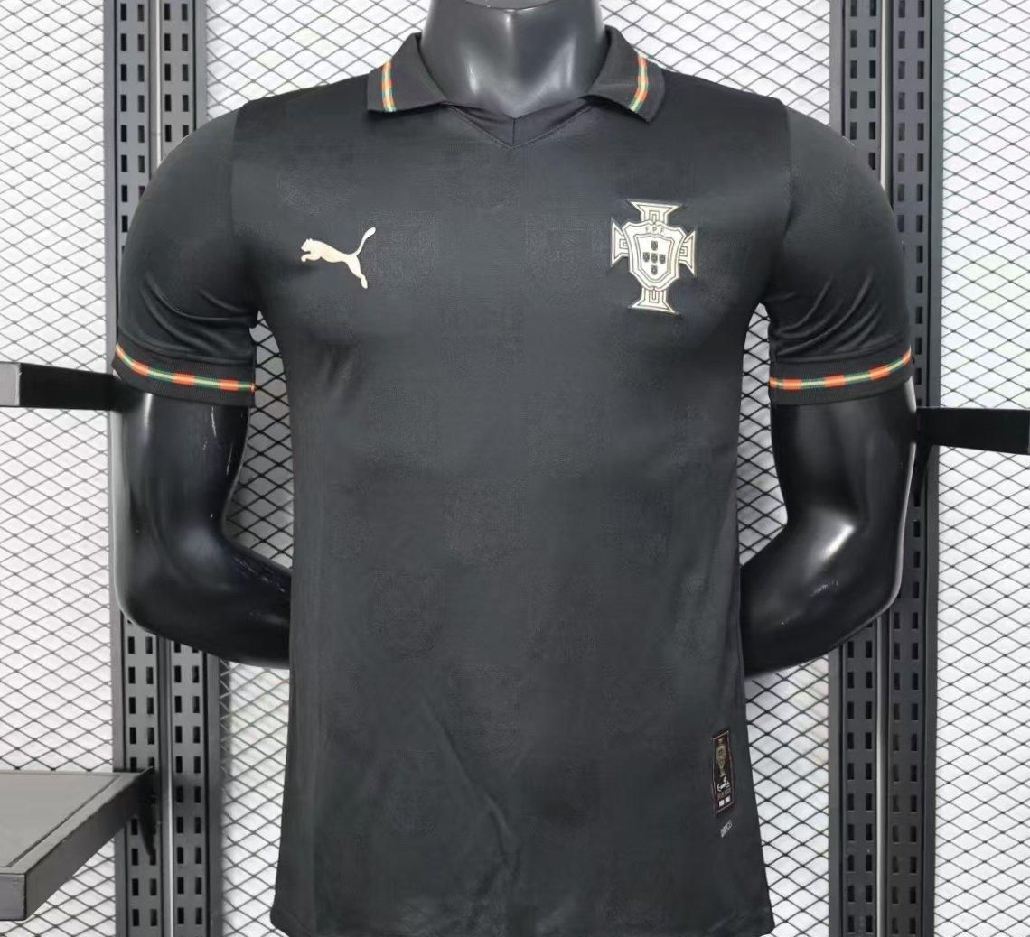 Portugal Black Golfer Special Vapor Jersey Portugal Black Golfer Special Vapor Jersey