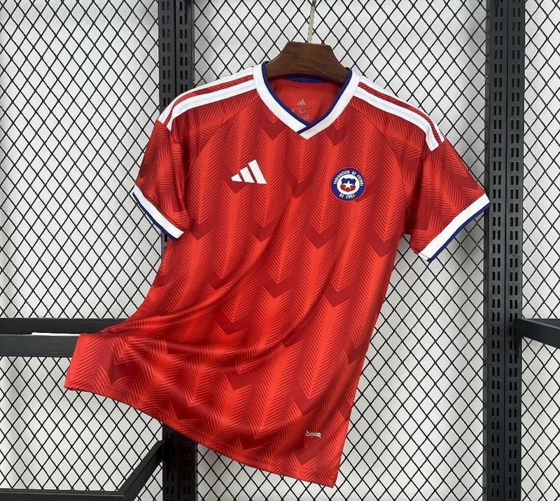 Chile Home Stadium Jersey Chile Home Stadium Jersey