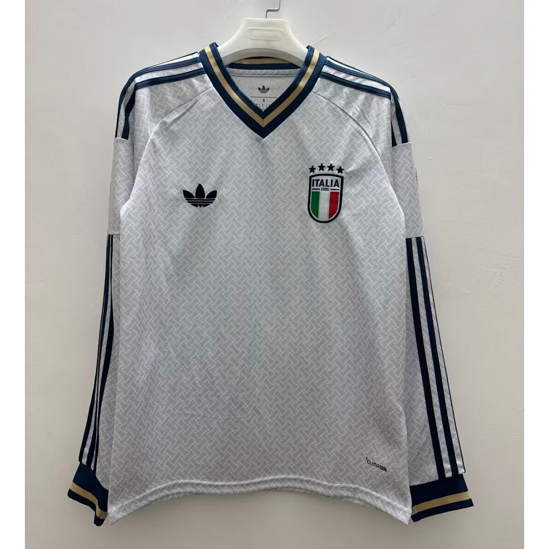 Italy Away Long Sleeve Fan Jersey