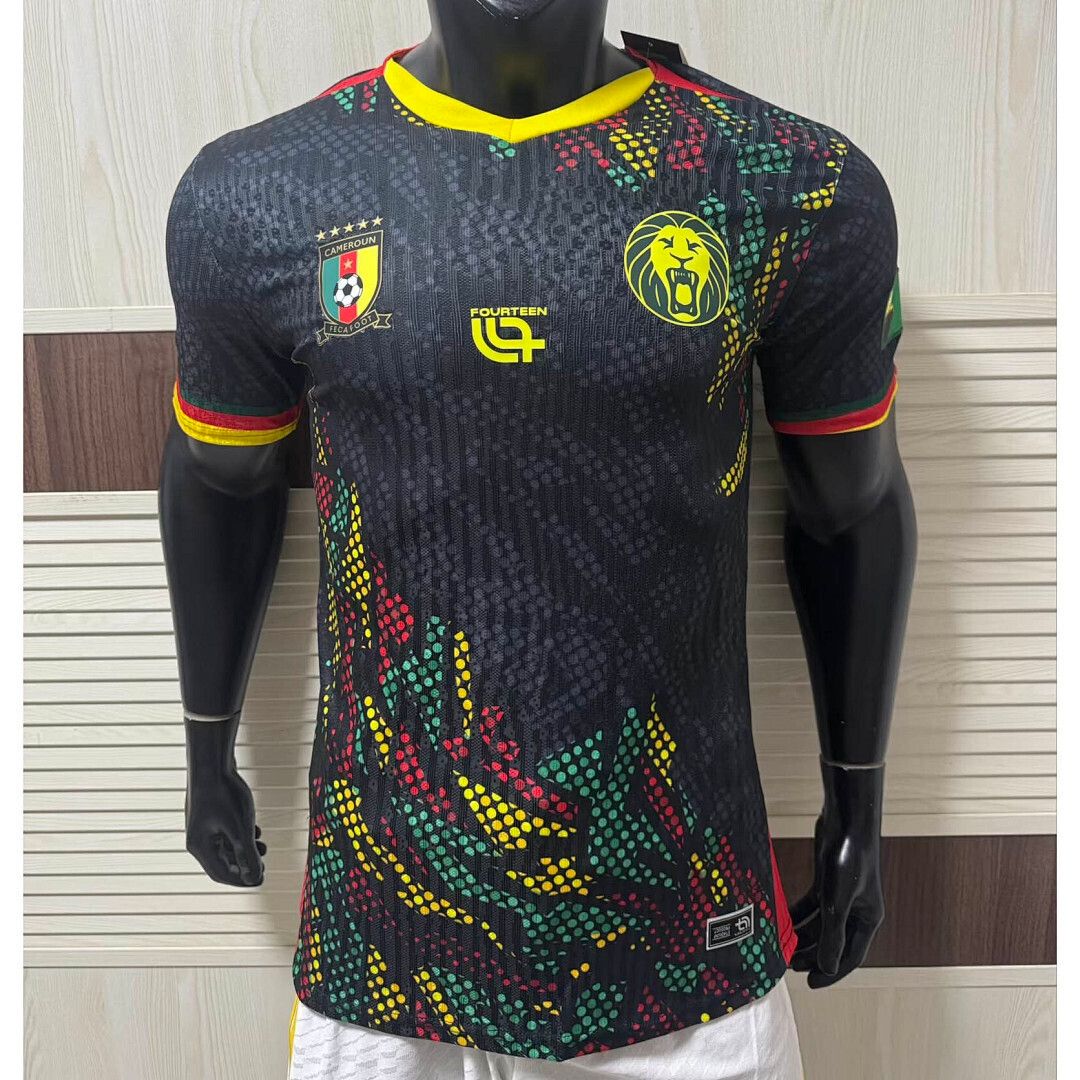 Cameroon Black Special Vapor Jersey