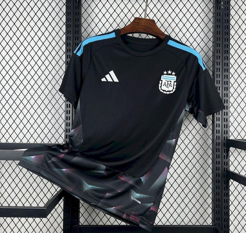 Argentina Black Goalkeeper Special Stadium Jersey Argentina Black Goalkeeper Special Stadium Jersey
