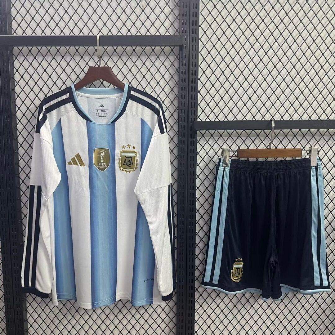Argentina Home Long Sleeve Kids Kit