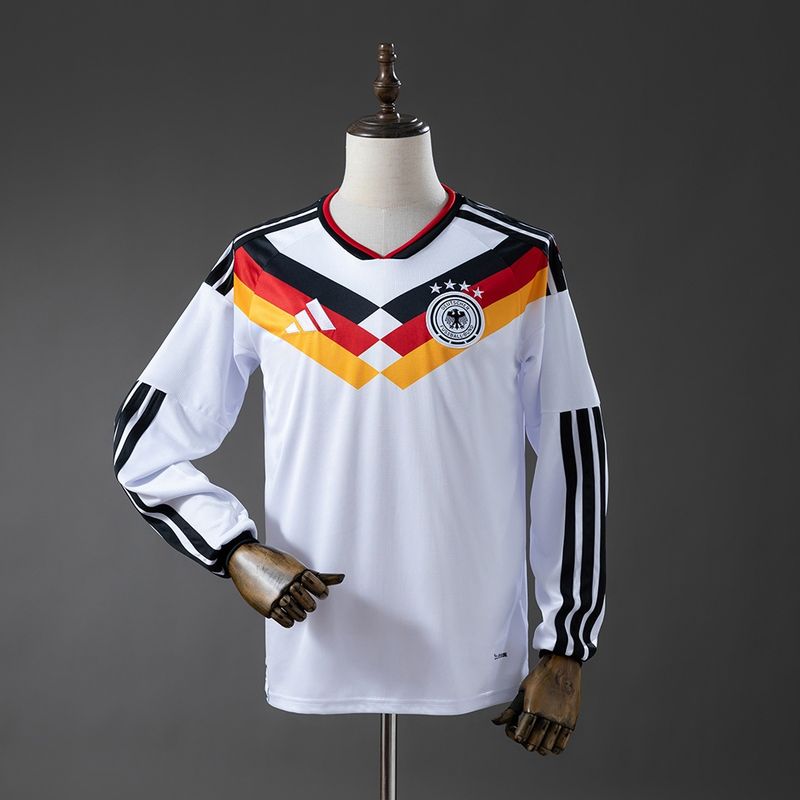Germany Home Long Sleeve Fan Jersey