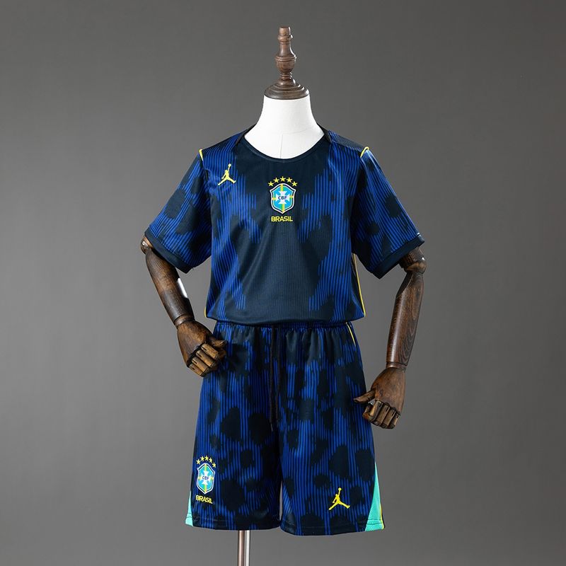 Brazil Away Kids Kit