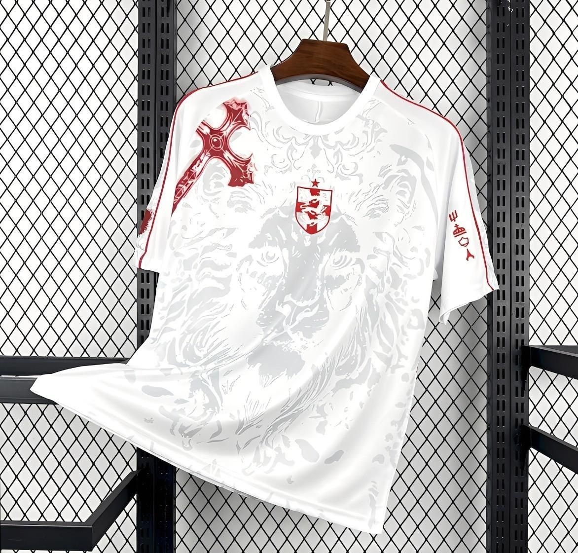 England White Retro BECKS 7 Special Stadium Jersey