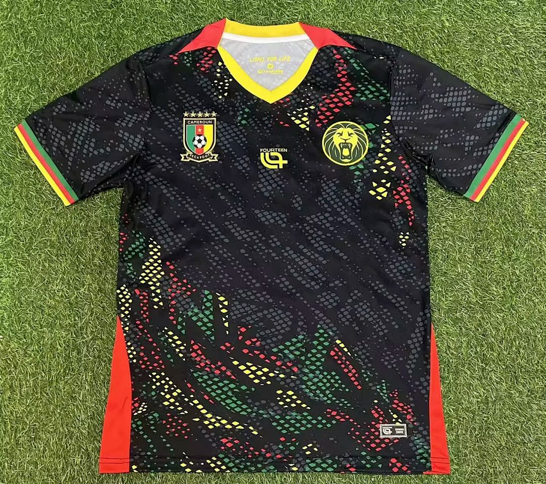 Cameroon Black Special Stadium Jersey
