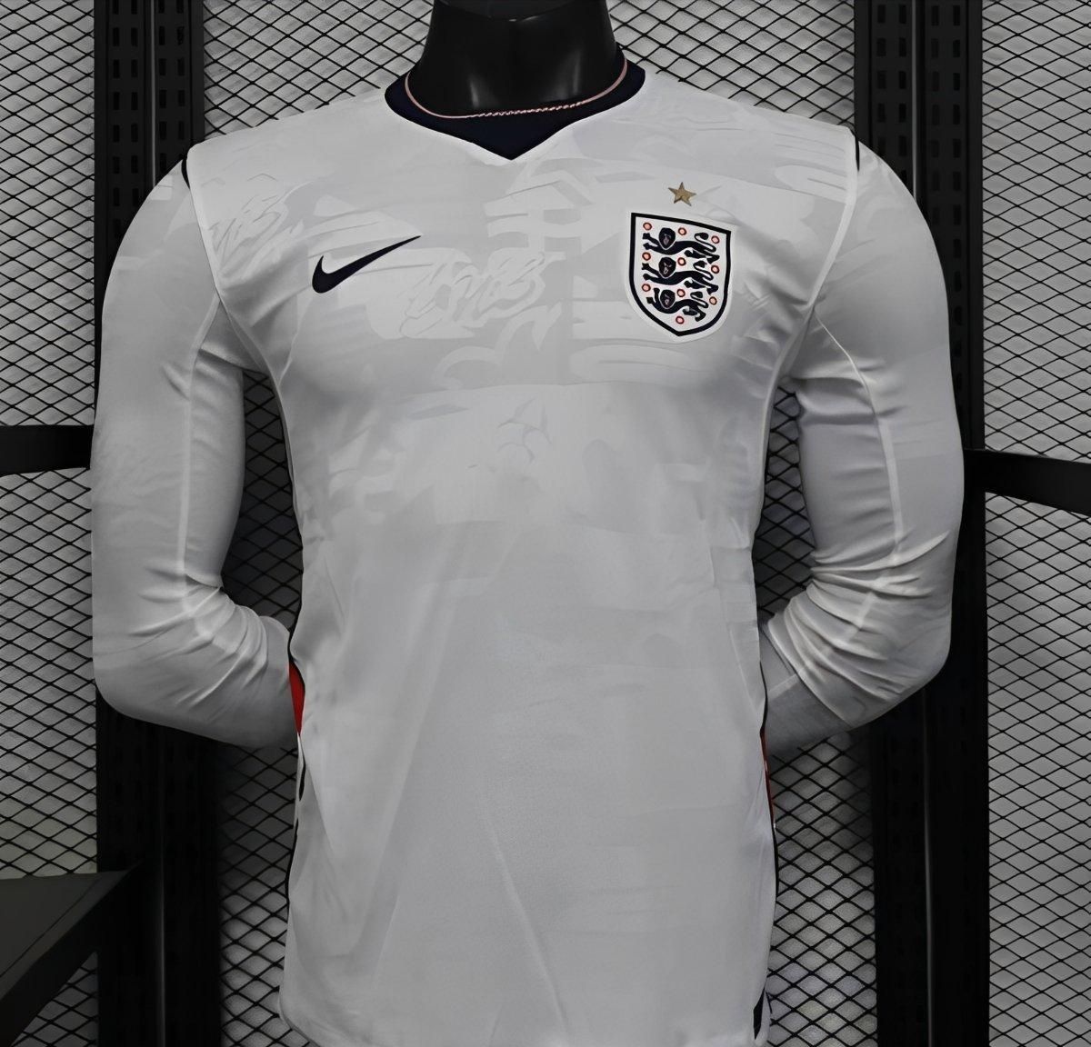 England Home Long Sleeve Player Jersey