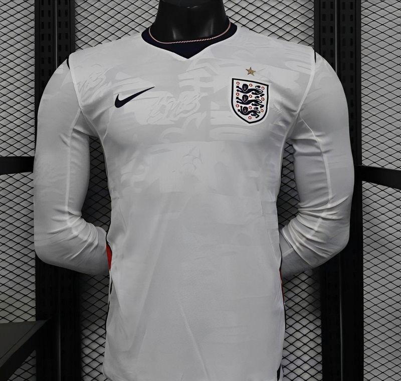 England Home Long Sleeve Player Jersey