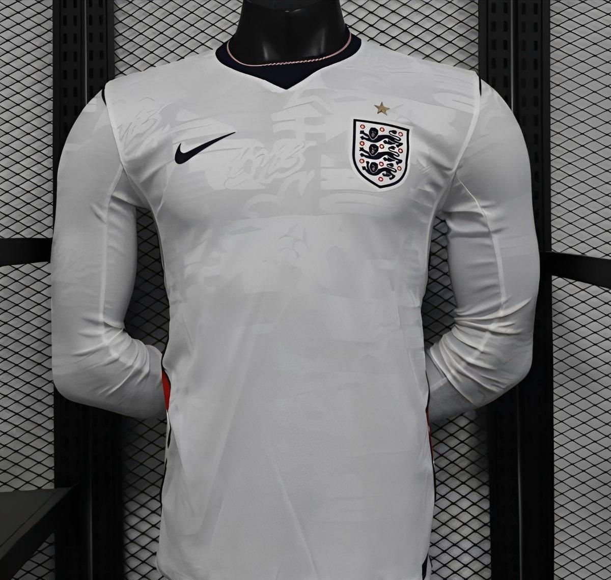 England Home Long Sleeve Player Jersey