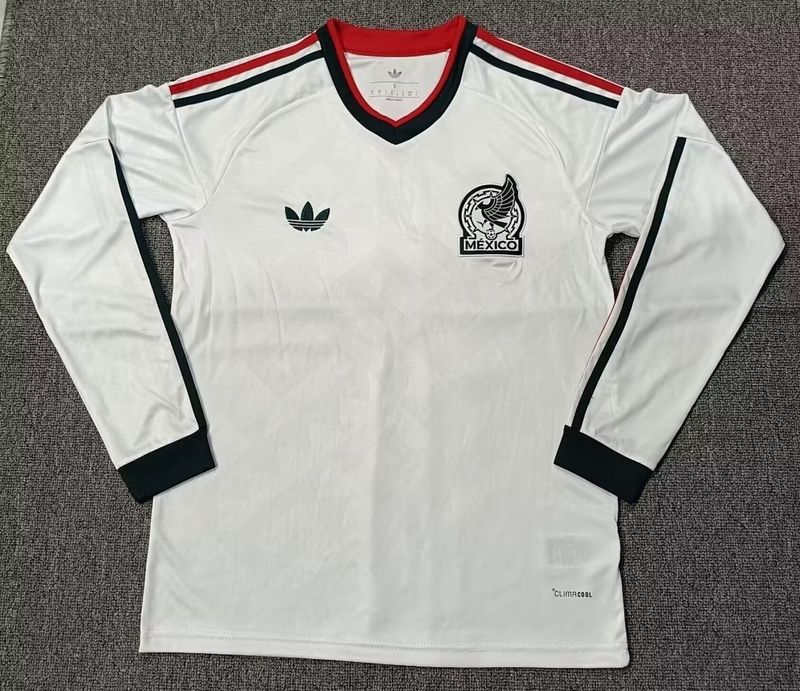 Mexico Away Long Sleeve Fan Jersey