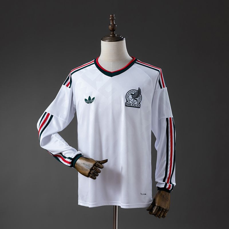 Mexico Away Long Sleeve Fan Jersey