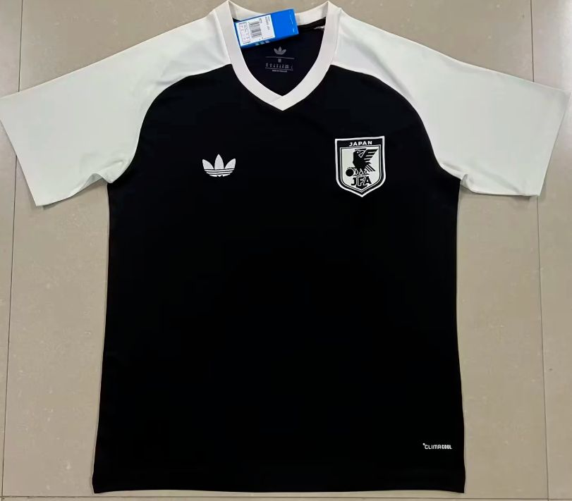 Japan Black and White Special Stadium Jersey