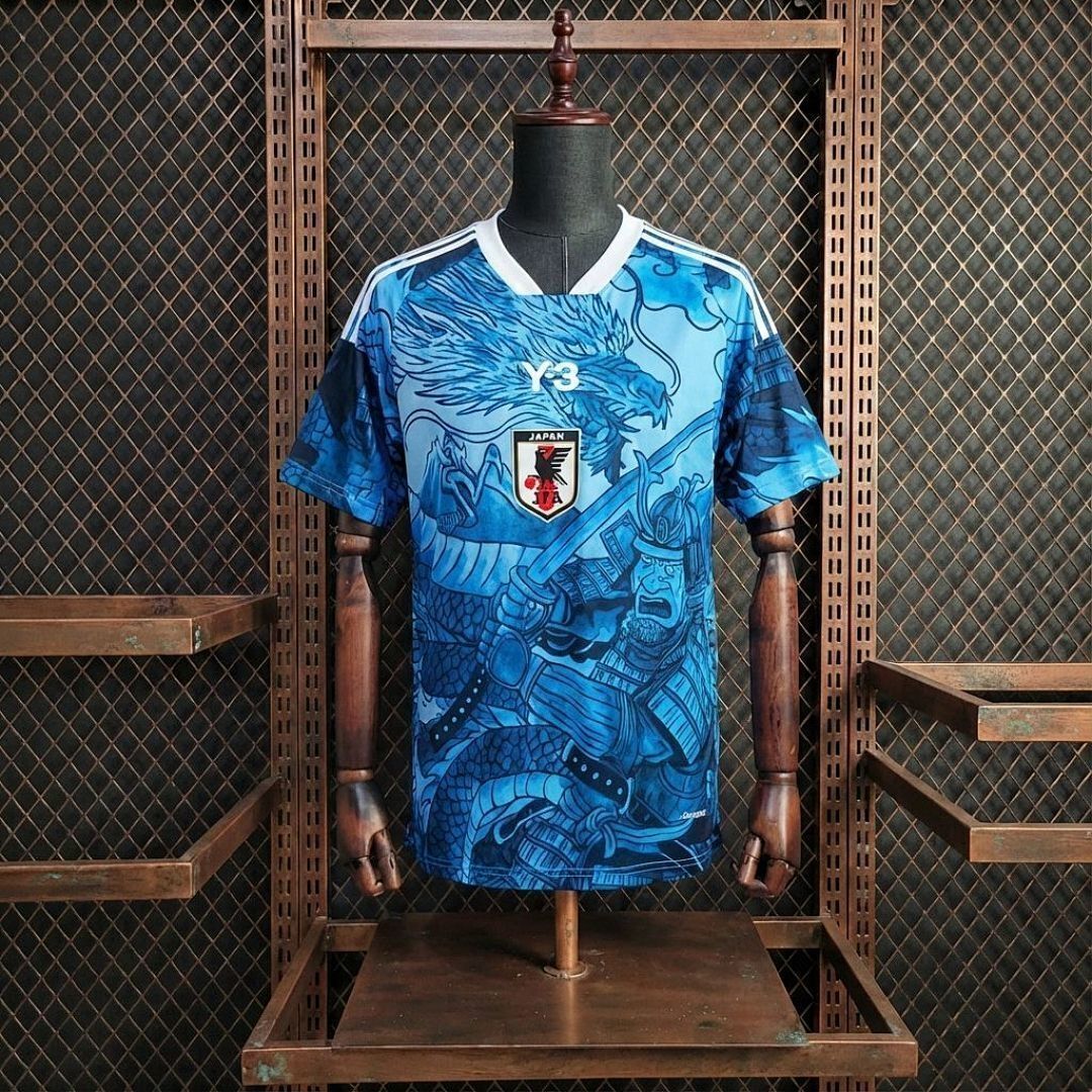 Japan Blue Y3 Samurai Special Stadium Jersey