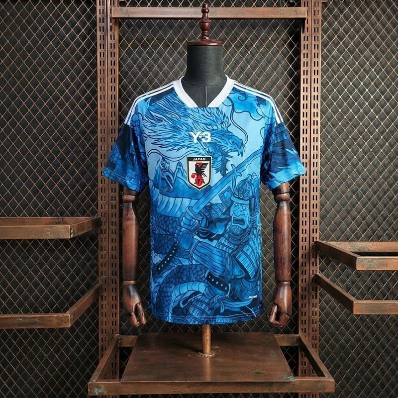 Japan Blue Y3 Samurai Special Stadium Jersey