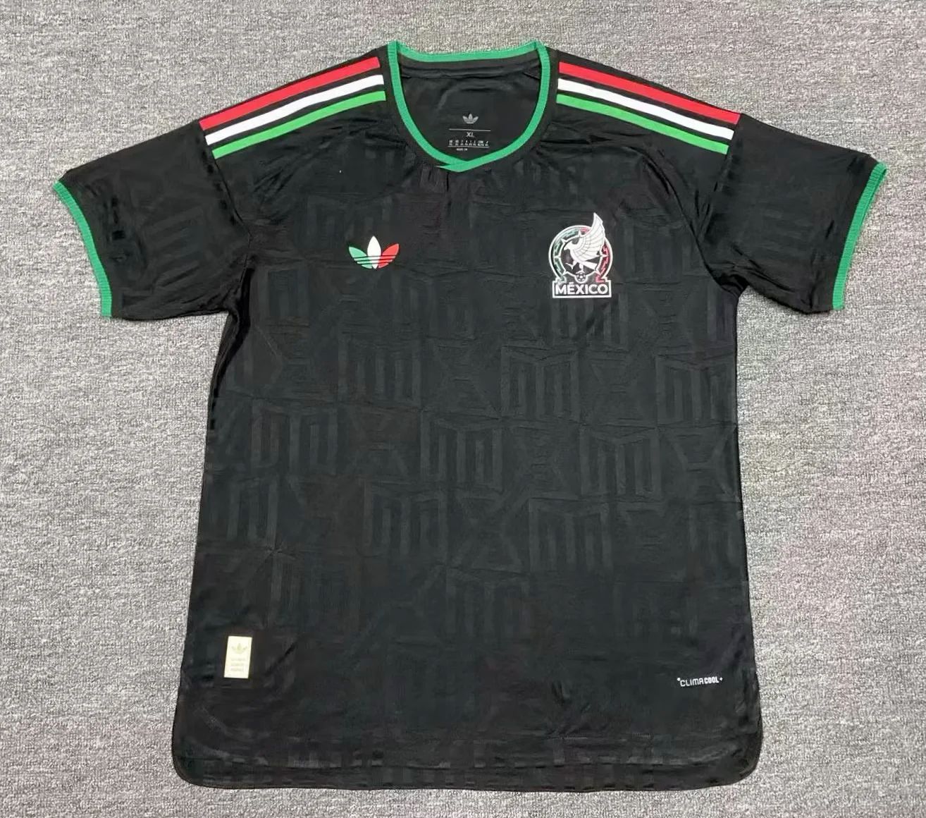 Mexico Black Goalkeeper Special Stadium Jersey