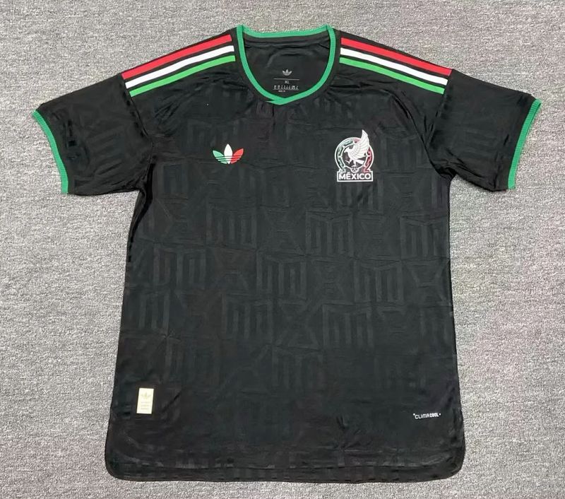 Mexico Black Goalkeeper Special Stadium Jersey