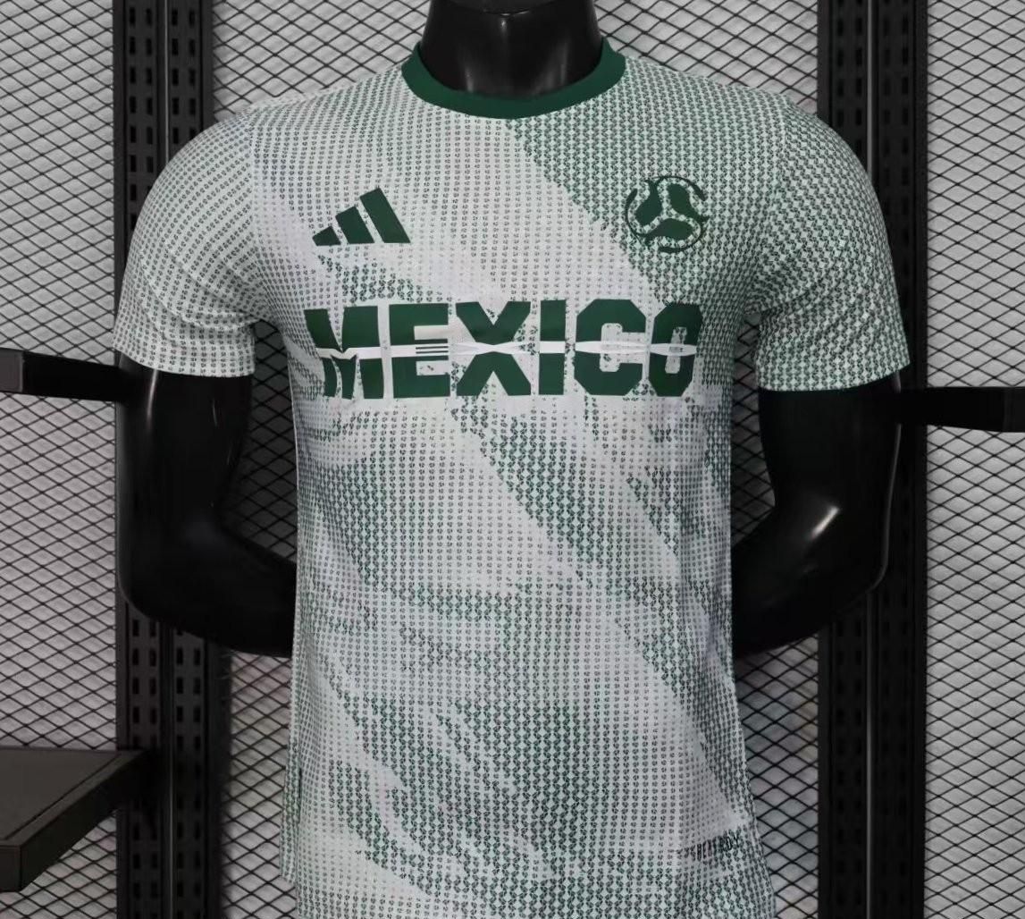 Mexico Green and White Special Vapor Jersey
