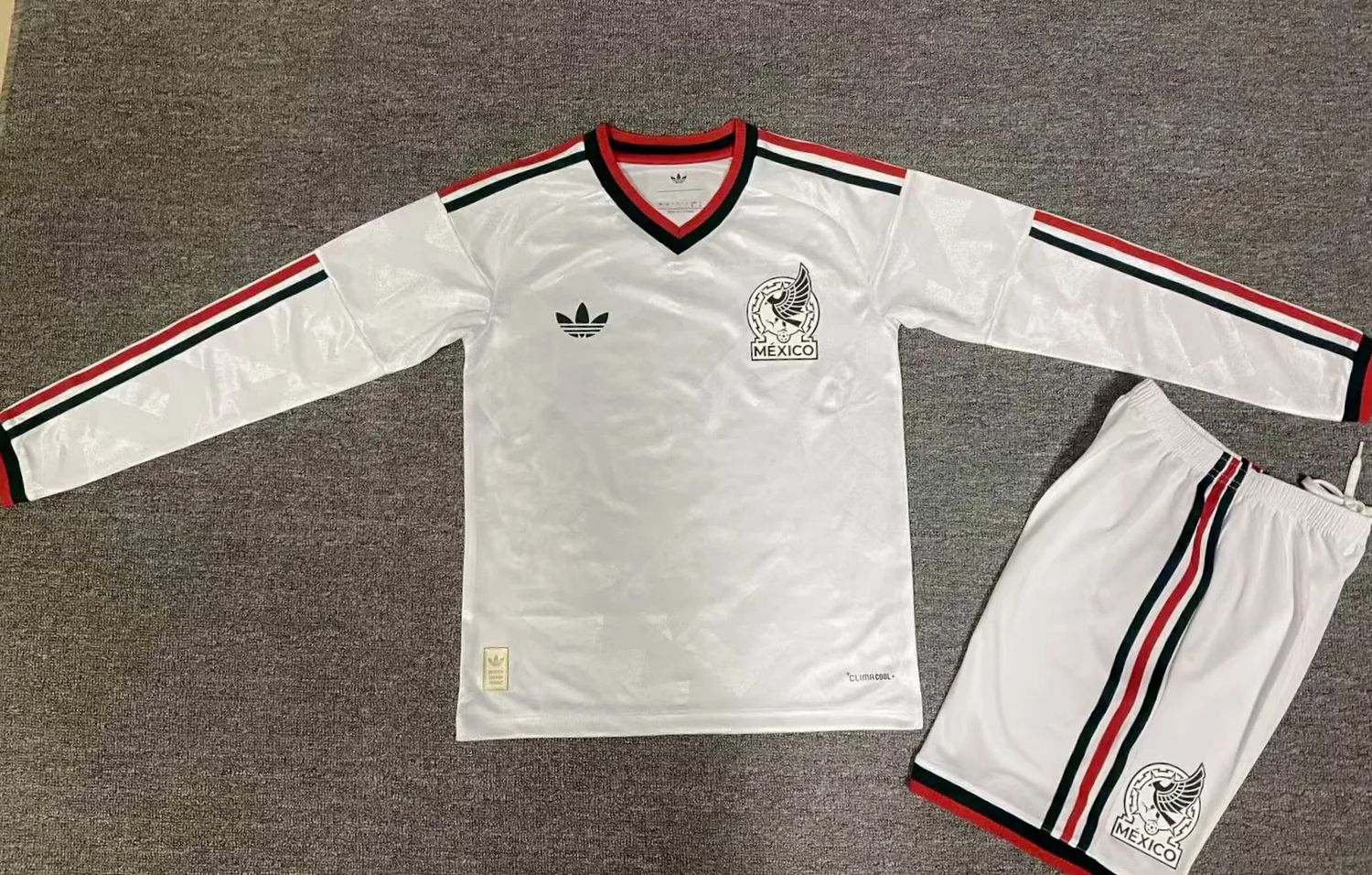 Mexico Away Long Sleeve Kids Kit