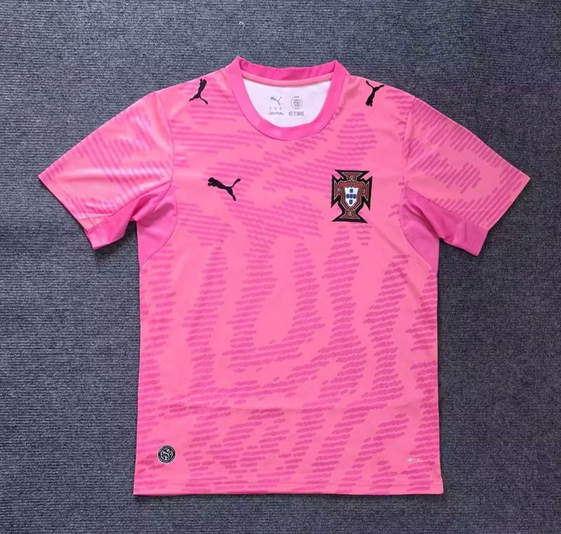 Portugal Pink Special Stadium Jersey