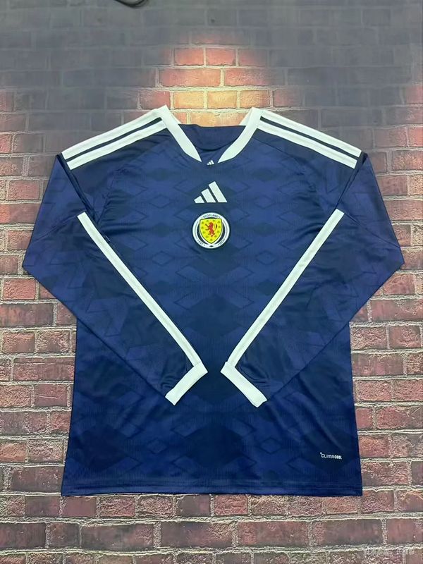 Scotland Home Long Sleeve Fan Jersey