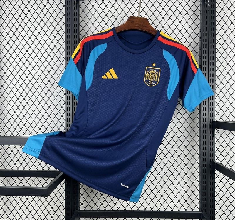 Spain Navy and Blue Special Stadium Jersey