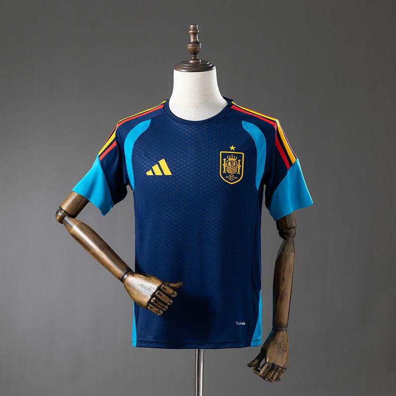 Spain Navy and Blue Special Stadium Jersey Spain Navy and Blue Special Stadium Jersey