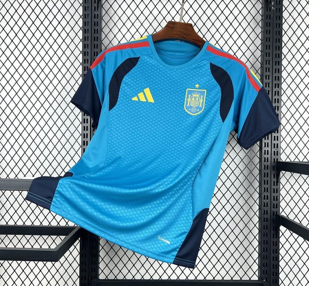 Spain Blue and Navy Special Stadium Jersey