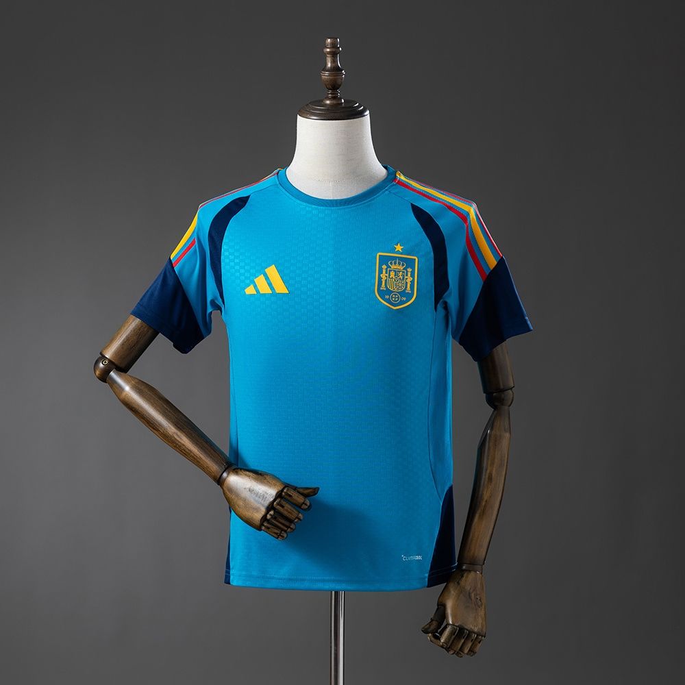 Spain Blue and Navy Special Stadium Jersey Spain Blue and Navy Special Stadium Jersey