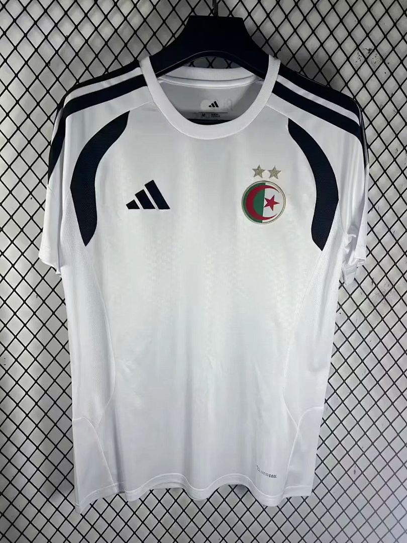 Algeria White and Black Special Stadium Jersey