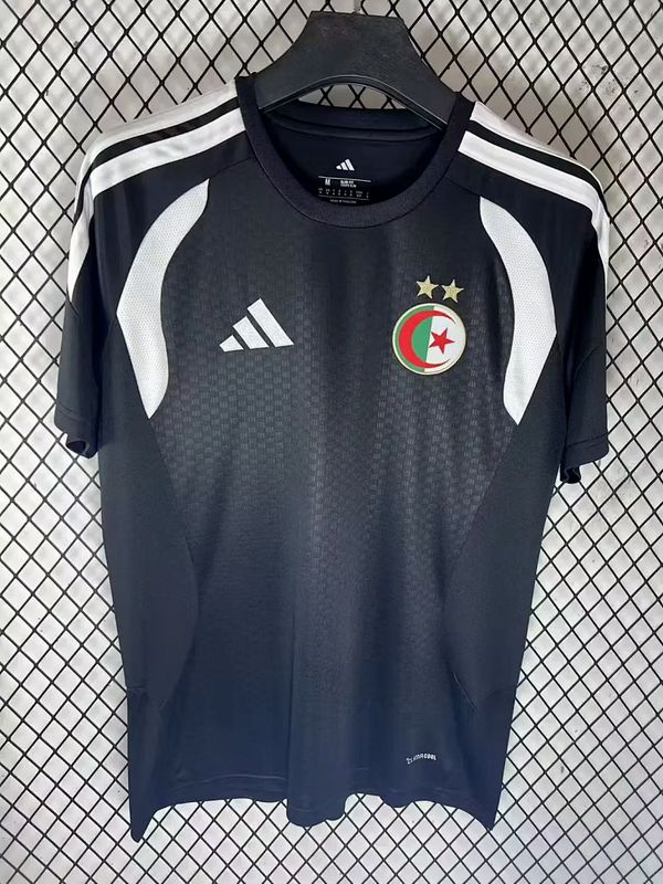Algeria Black and White Special Stadium Jersey
