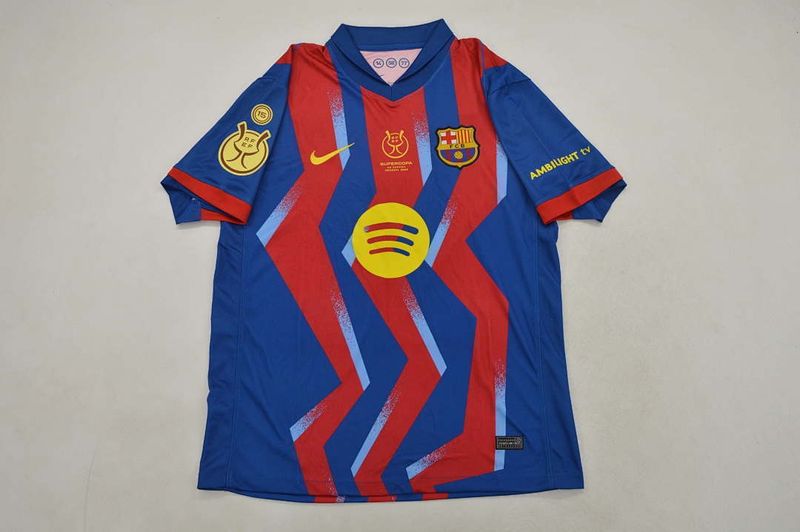 Barcelona Super Copa Final Special Fan Jersey