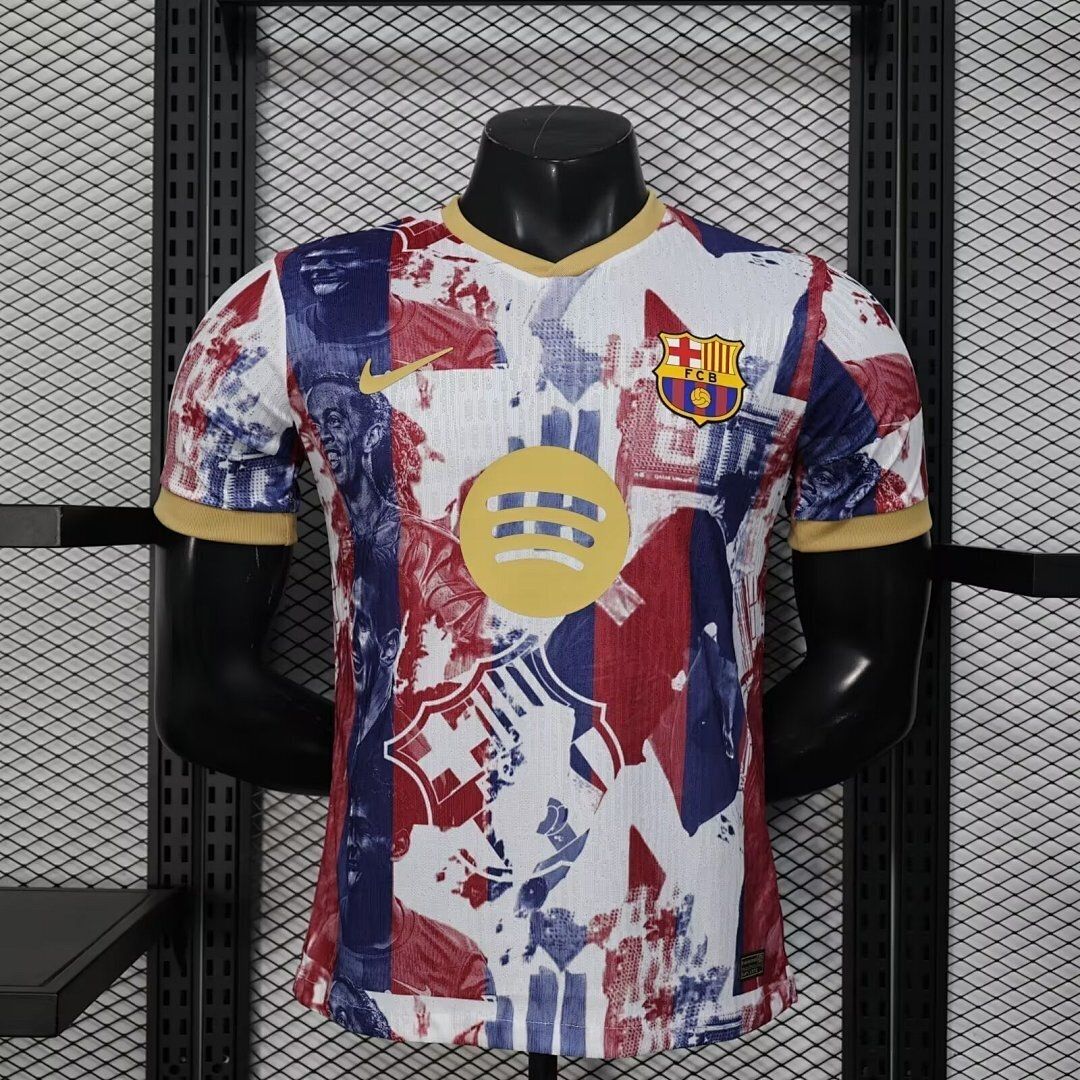 Barcelona White, Red and Blue Special Vapor Jersey Barcelona White, Red and Blue Special Vapor Jersey