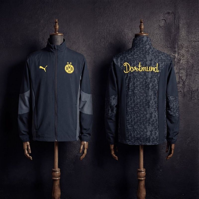 Dortmund Black Windbreaker
