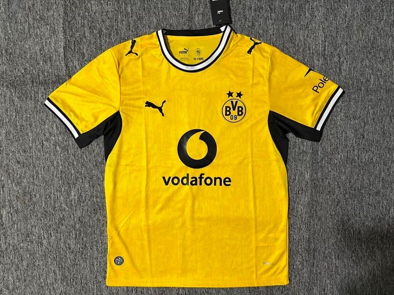 Dortmund Yellow and Black Vodafone Special Fan Jersey