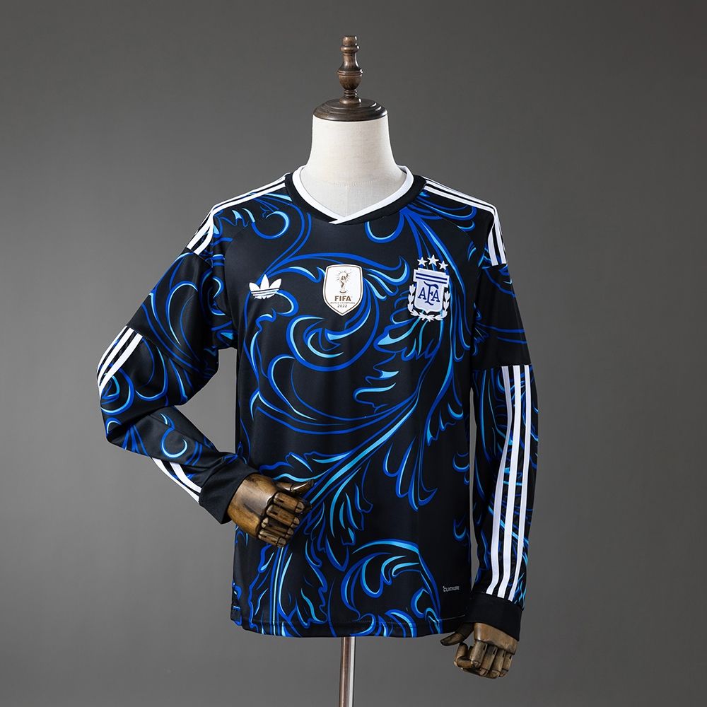 Argentina Away Long Sleeve Fan Jersey