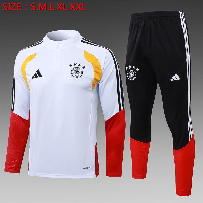 Germany White and Black Long Sleeve Training Set