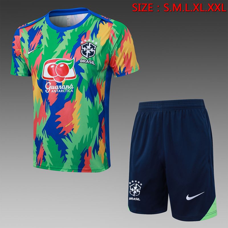 Brazil Multicolour Short Sleeve Training Set