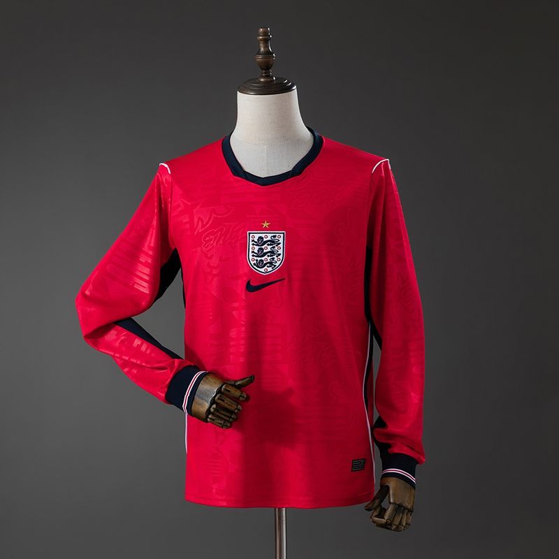 England Away Long Sleeve Fan Jersey